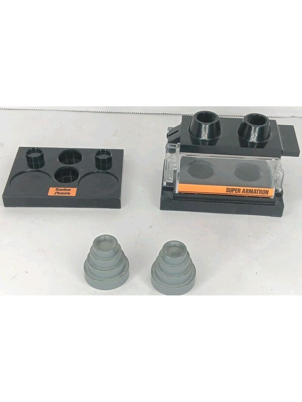 Vtg Radio Shack Armatron Robot Arm Accessory Only Replacement Box W/ Lid & Tray